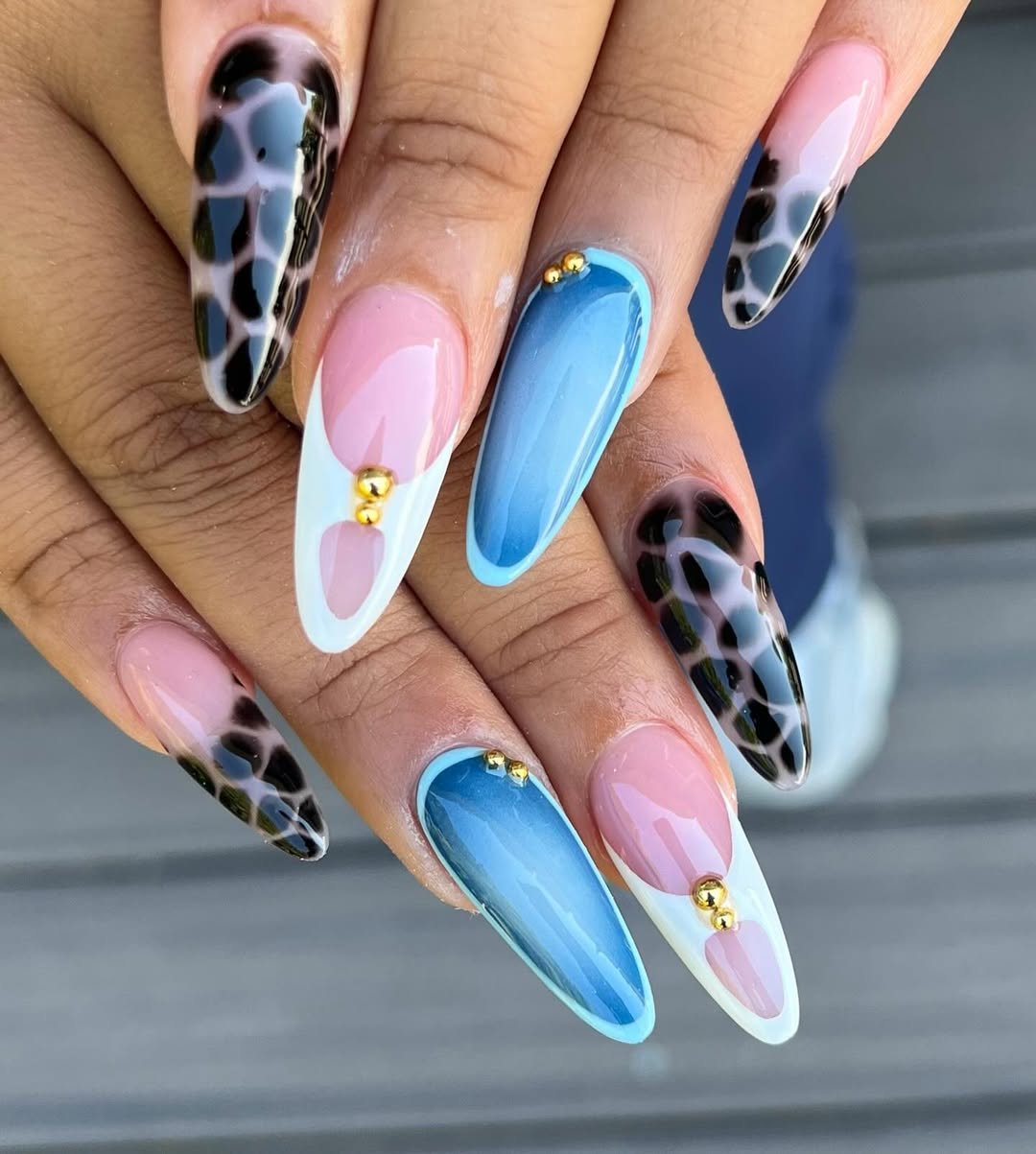 Blue Meets Animal Instinct