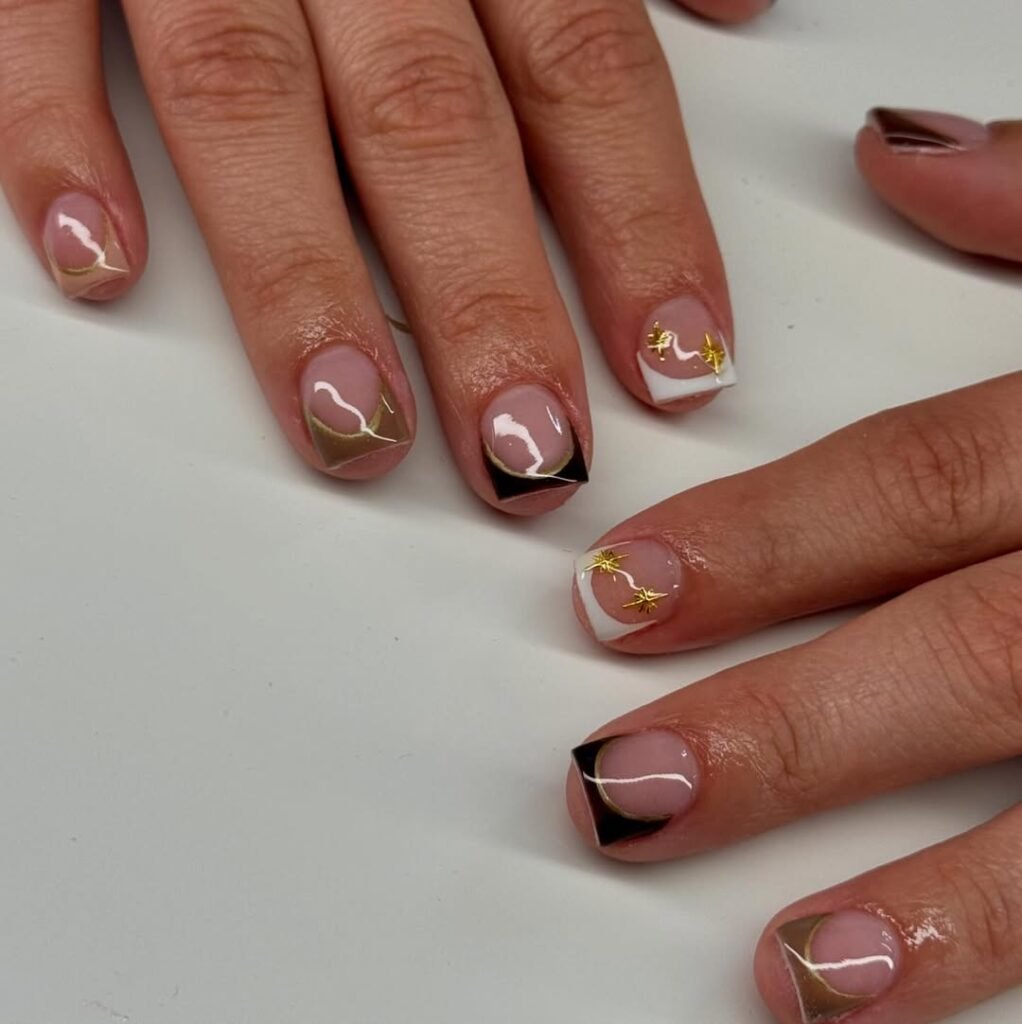 Chic Angles & Gold Stars