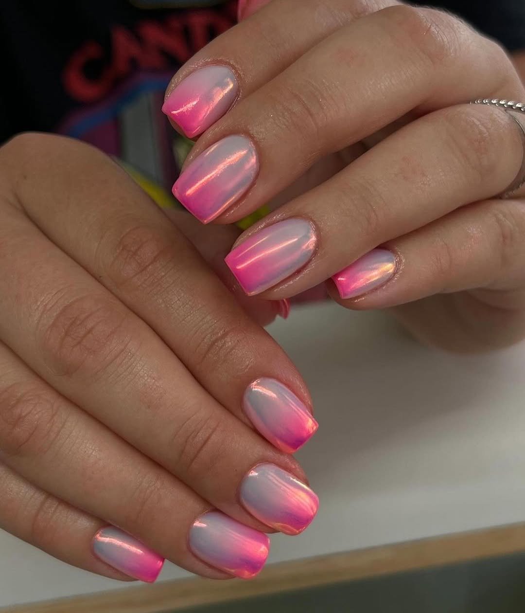 Glossed-Up Bubble Sunset