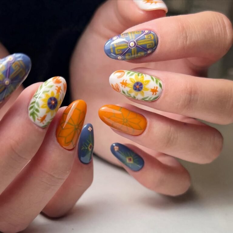 Hand-Painted Ceramic Fantasy